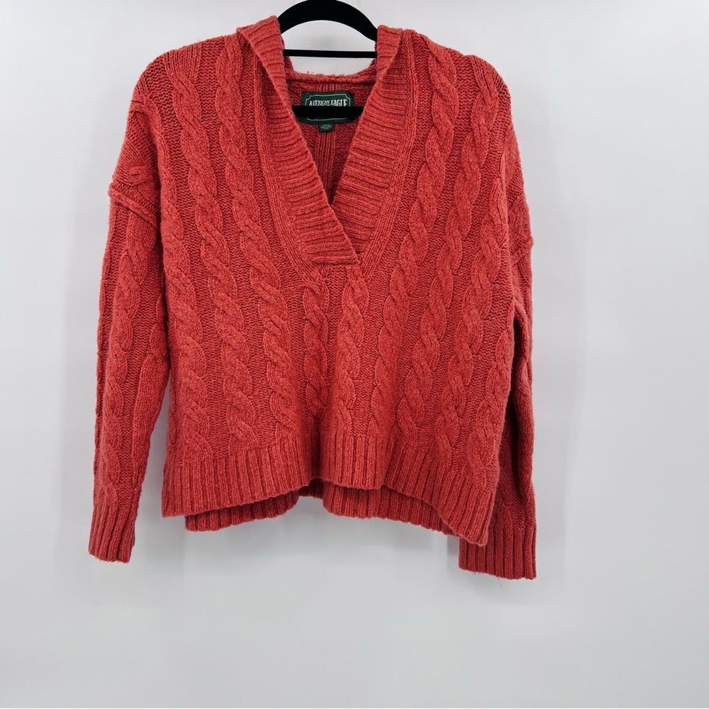 American Eagle Sweater Oversized Knit Pullover - Picture 5 of 10